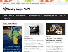 Tablet Screenshot of nova.joytroupe.com